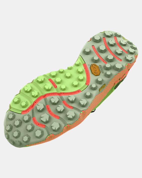 Unisex UA HOVR™ Ridge Trail Running Shoes, Green, pdpMainDesktop image number 4